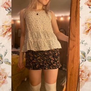 Shabby Chic Linen Blouse